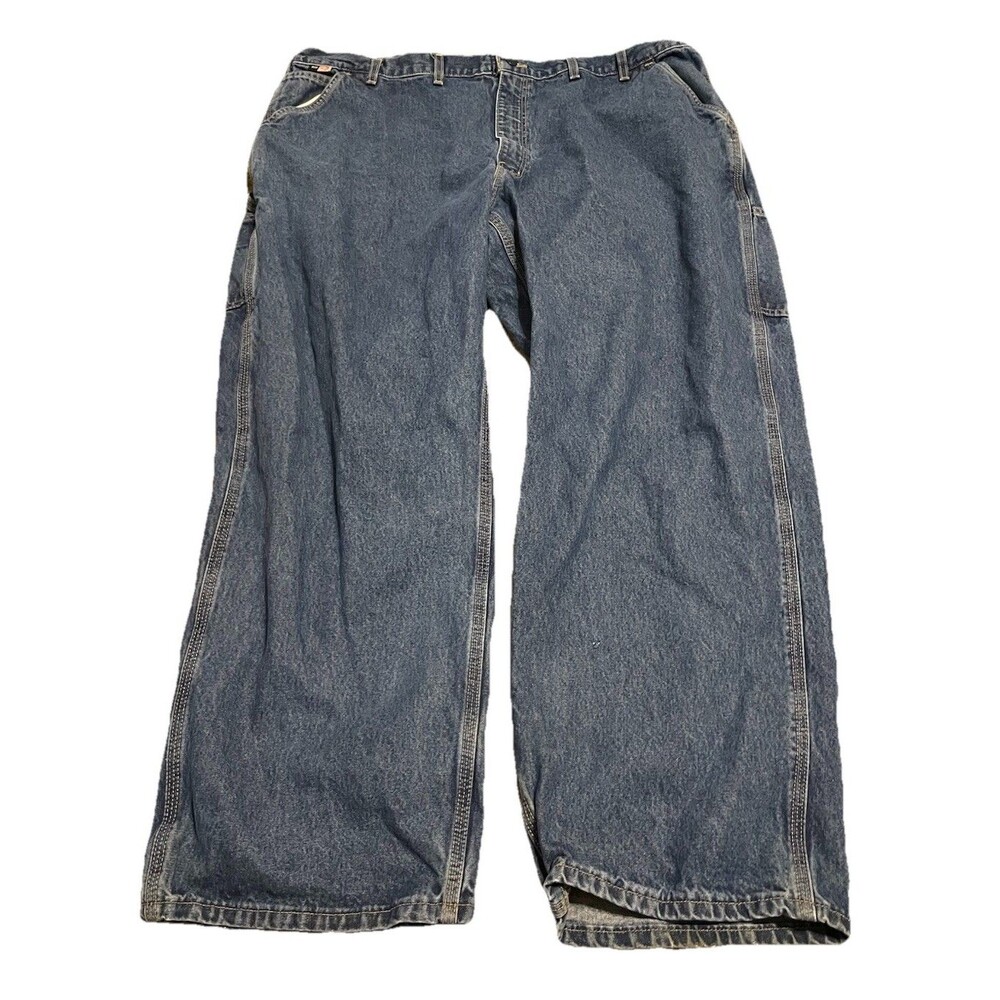 Carhartt Men’s Fire Resistant Jeans Size 46 X 30 Cat 2  2112 Medium Wash